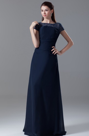 gray dress for wedding sponsor