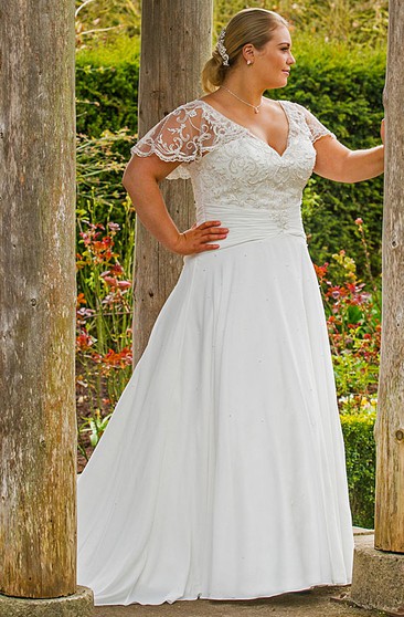 plus size wedding dresses under $200