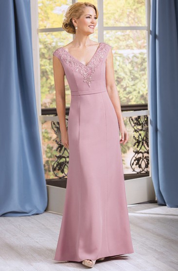 old rose gown for ninang