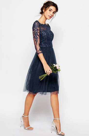 petite bridesmaid dresses with sleeves