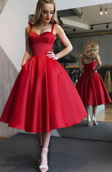 Cheap Red Prom Dress Short Red Cocktail Formal Gowns Dorris Wedding